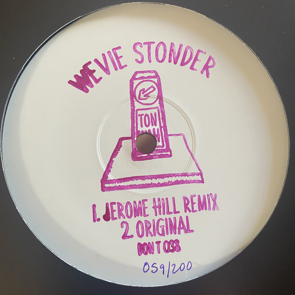 Wevie Stonder "Ton Wah" [The Bollard track] (Jerome Hill Remix) Wevie