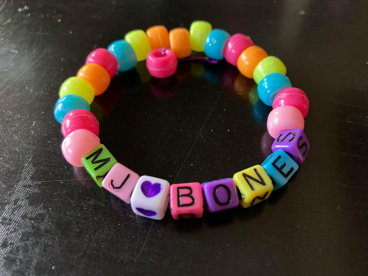 Kandi Bracelet MJ Bones