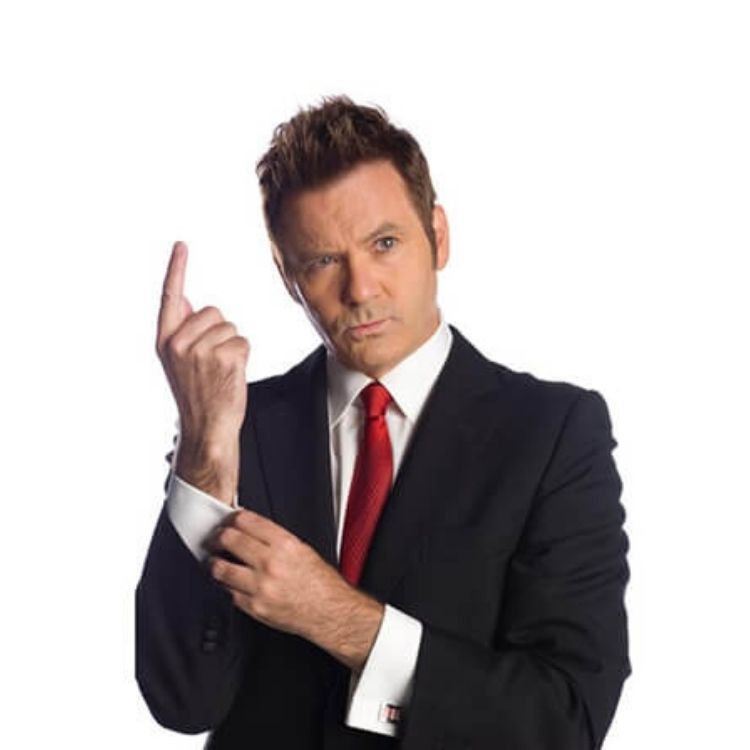 I'VE SEEN THE FUTURE, AND YOU'RE NOT IN IT. Paul McDermott