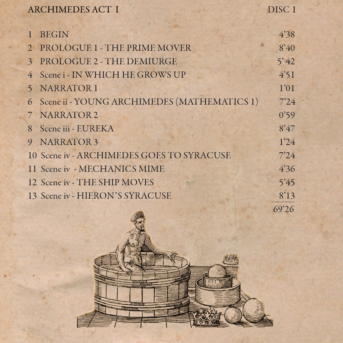 Act I Scene II Young Archimedes (Mathematics 1) James Dashow