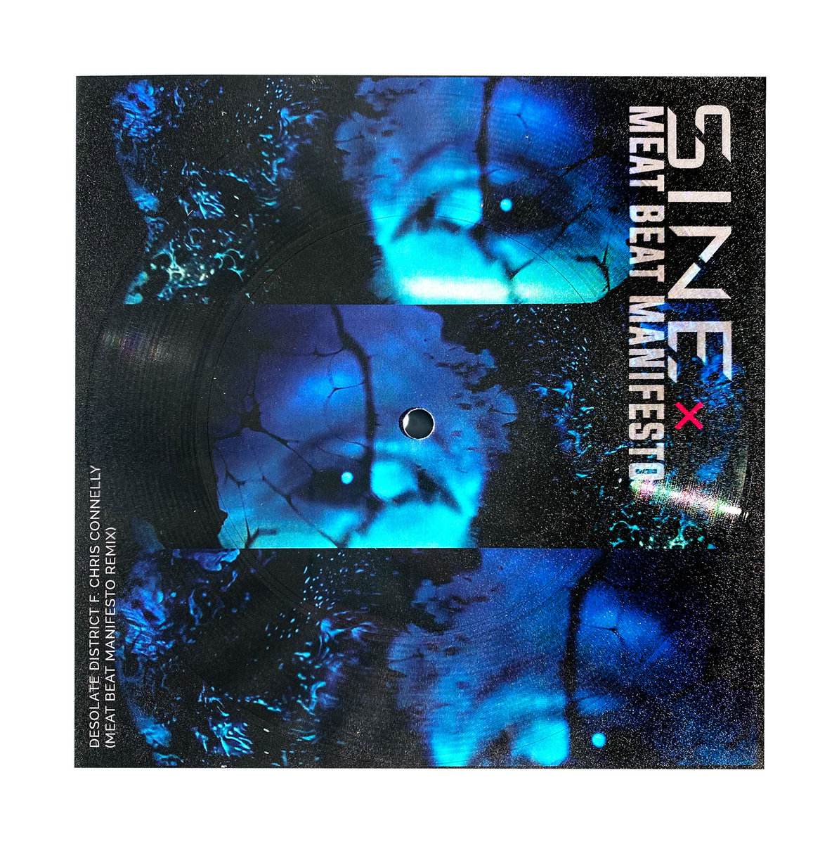 LIMITED EDITION 7" Square Picture Disk Desolate District (Meat Beat