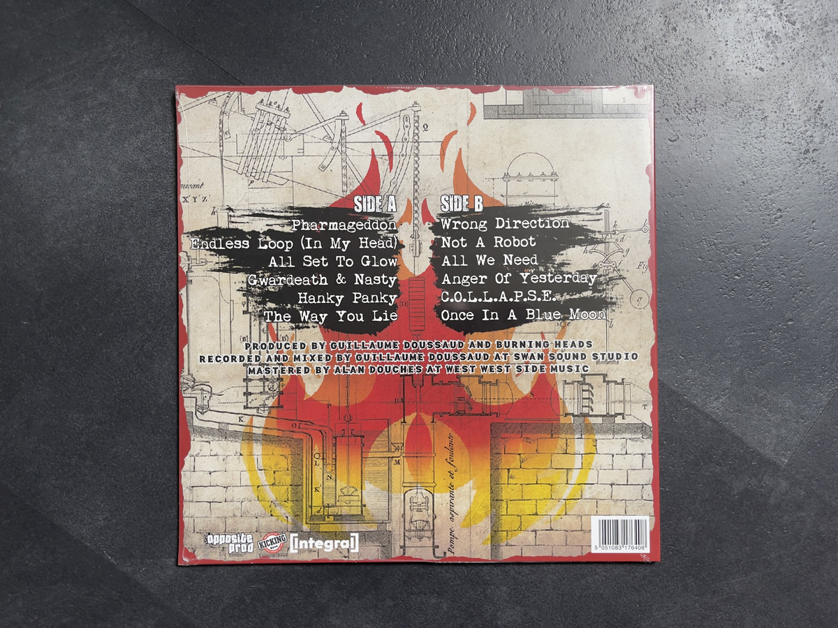 Torches of Freedom Burning Heads