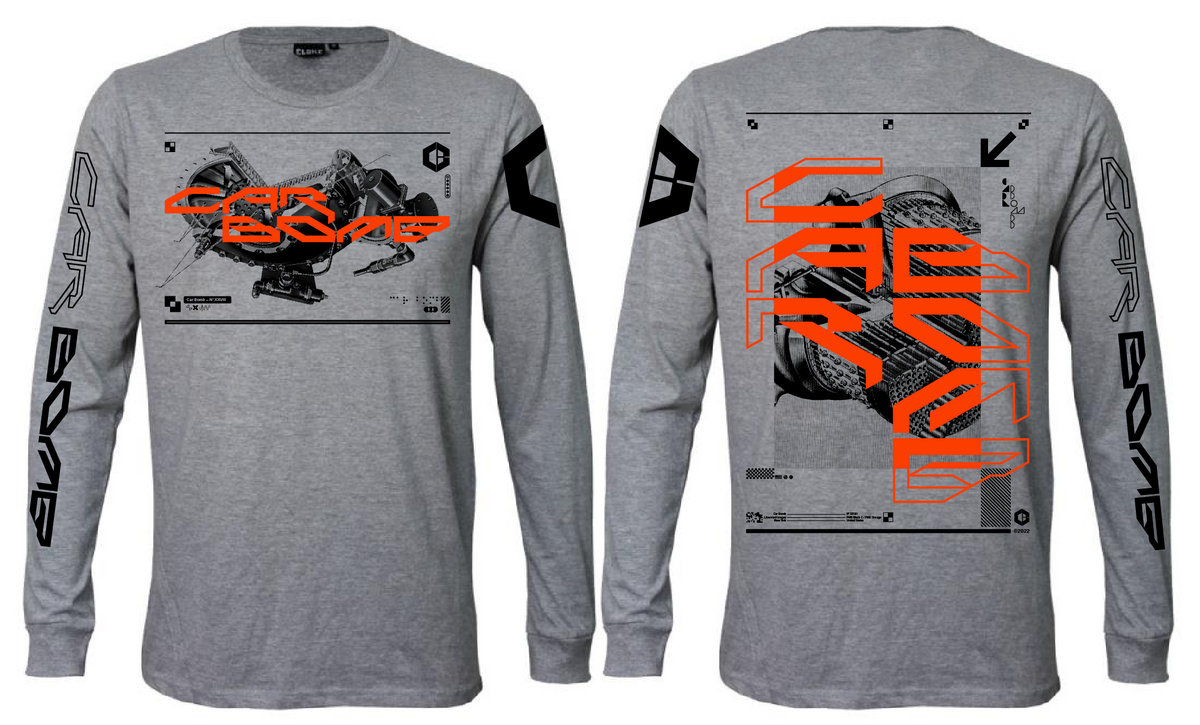Sport Grey Injector Long Sleeve Car Bomb