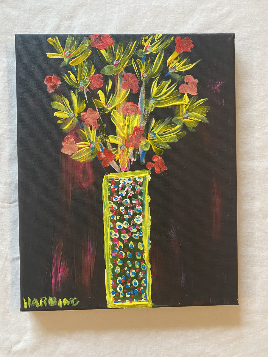 Original 8" x 10" acrylic painting Marc Harding