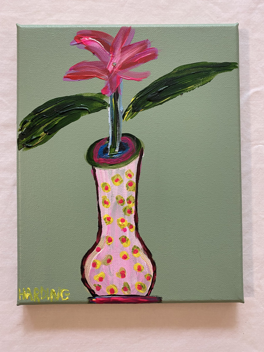 Original 8" x 10" acrylic painting on canvas Marc Harding