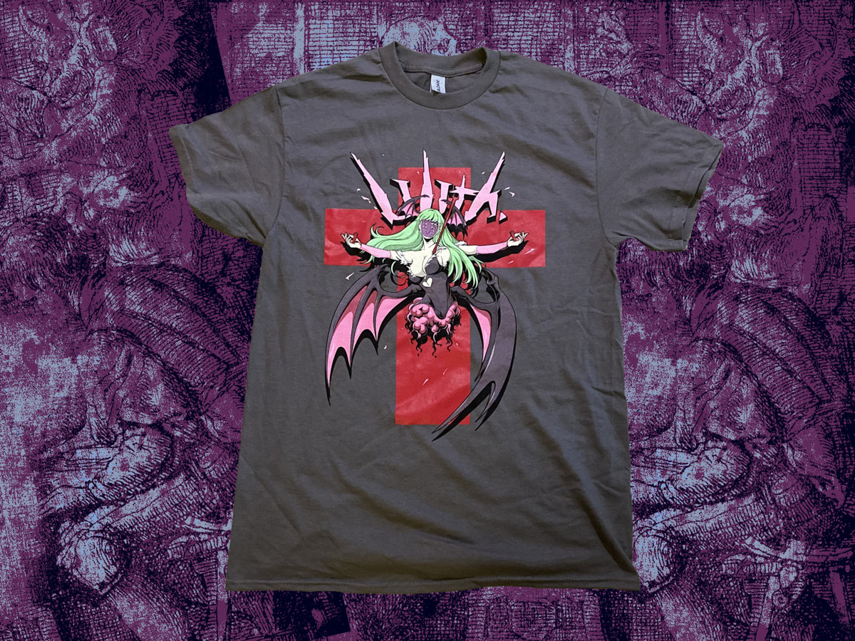 morrigan X lilith. on charcoal lilith.