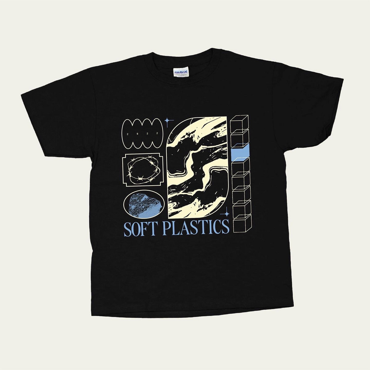 Soft Plastics 2022 Black Tee Soft Plastics