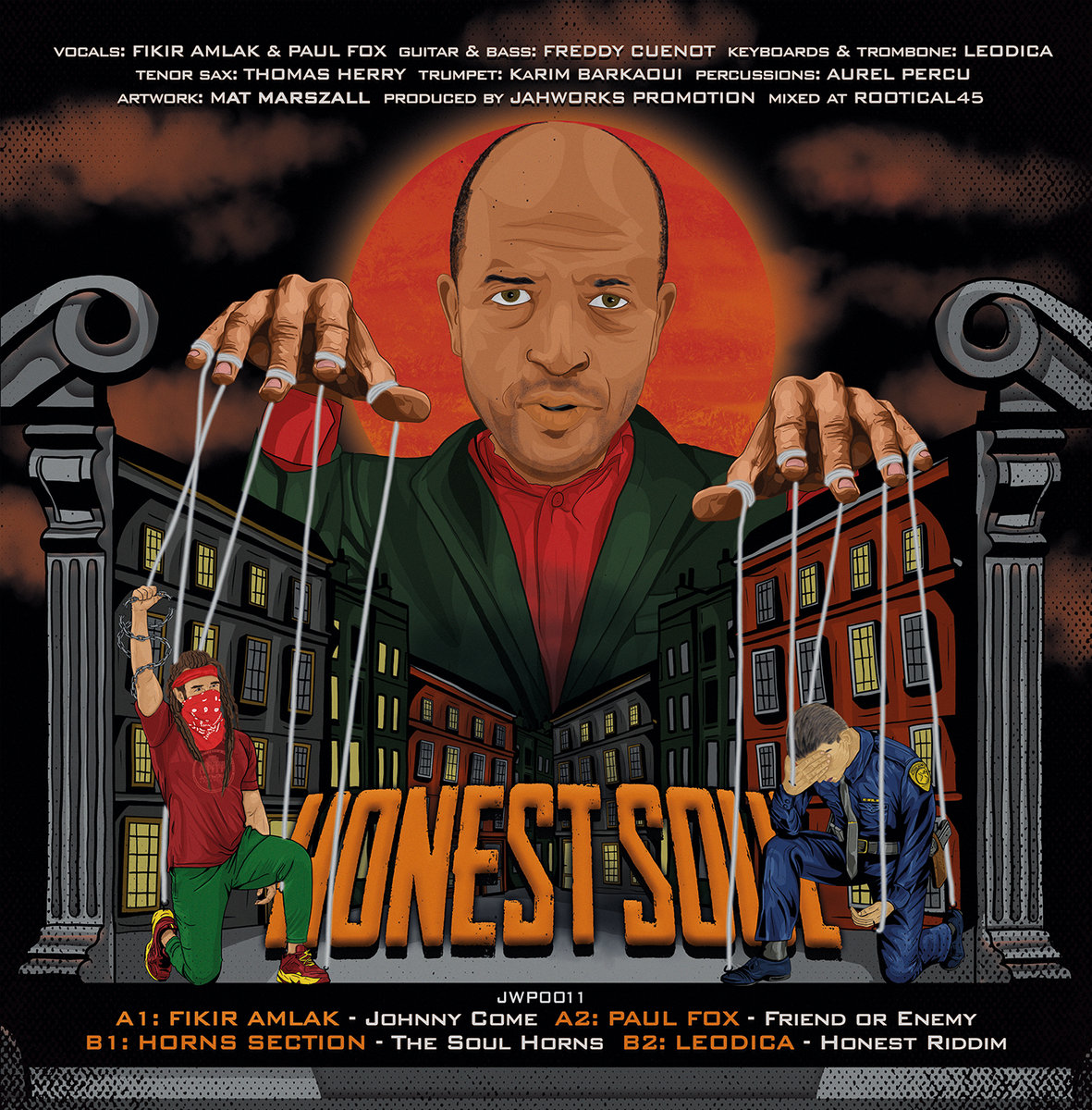 Jah Works Promotion HONEST SOUL [12" EP] Fikir Amlak Paul Fox