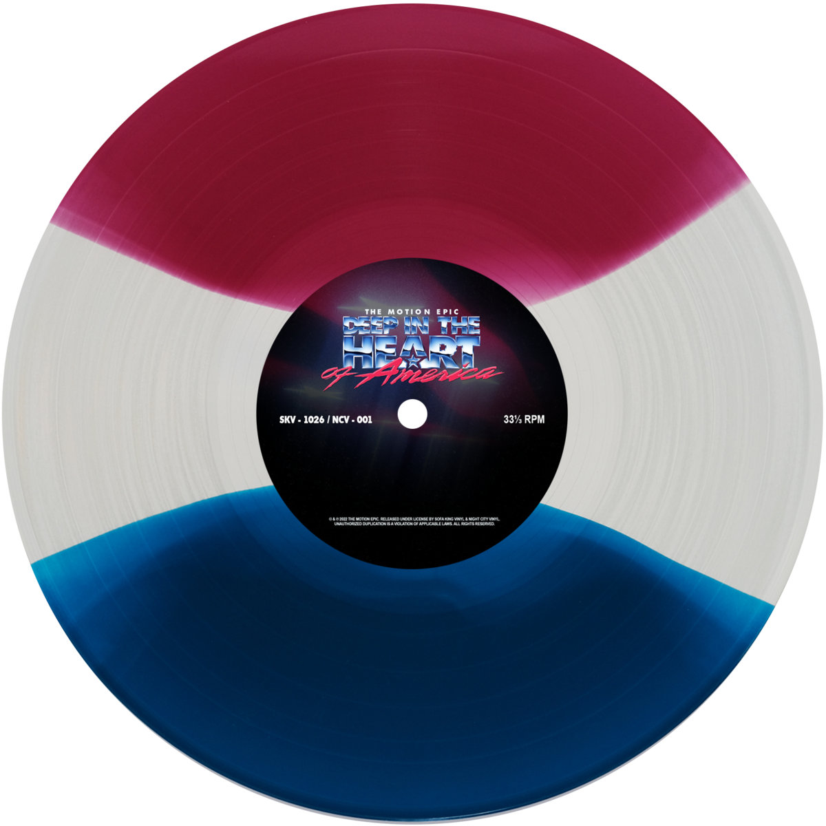 Deep in the Heart of America The Motion Epic Sofa King Vinyl