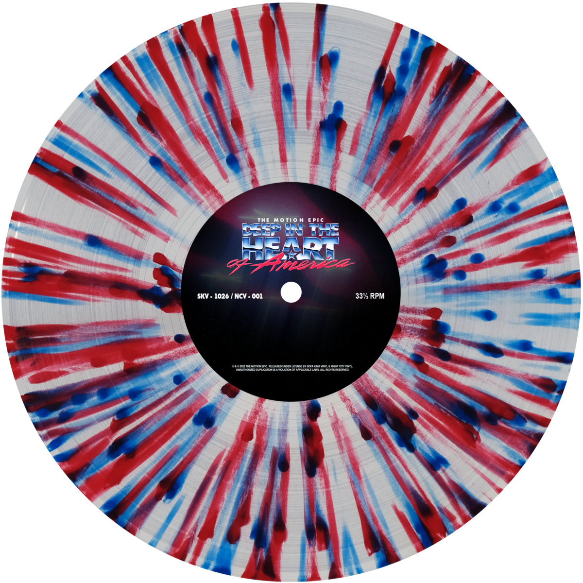 Deep in the Heart of America The Motion Epic Sofa King Vinyl