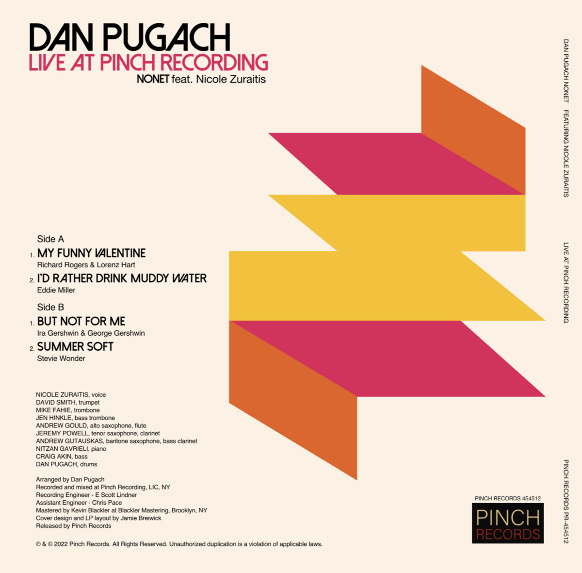 Live at Pinch Recording Dan Pugach Pinch Records