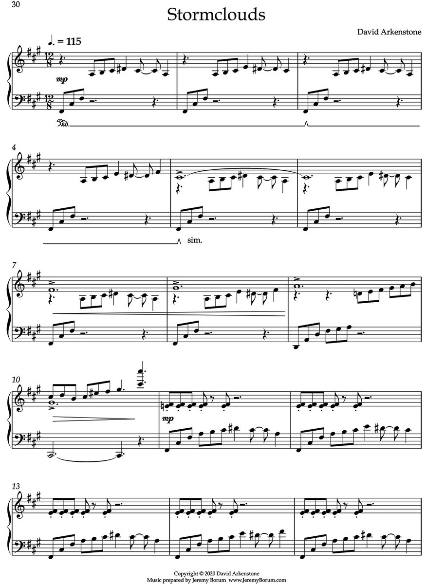 Piano Collection 1 sheet music David Arkenstone