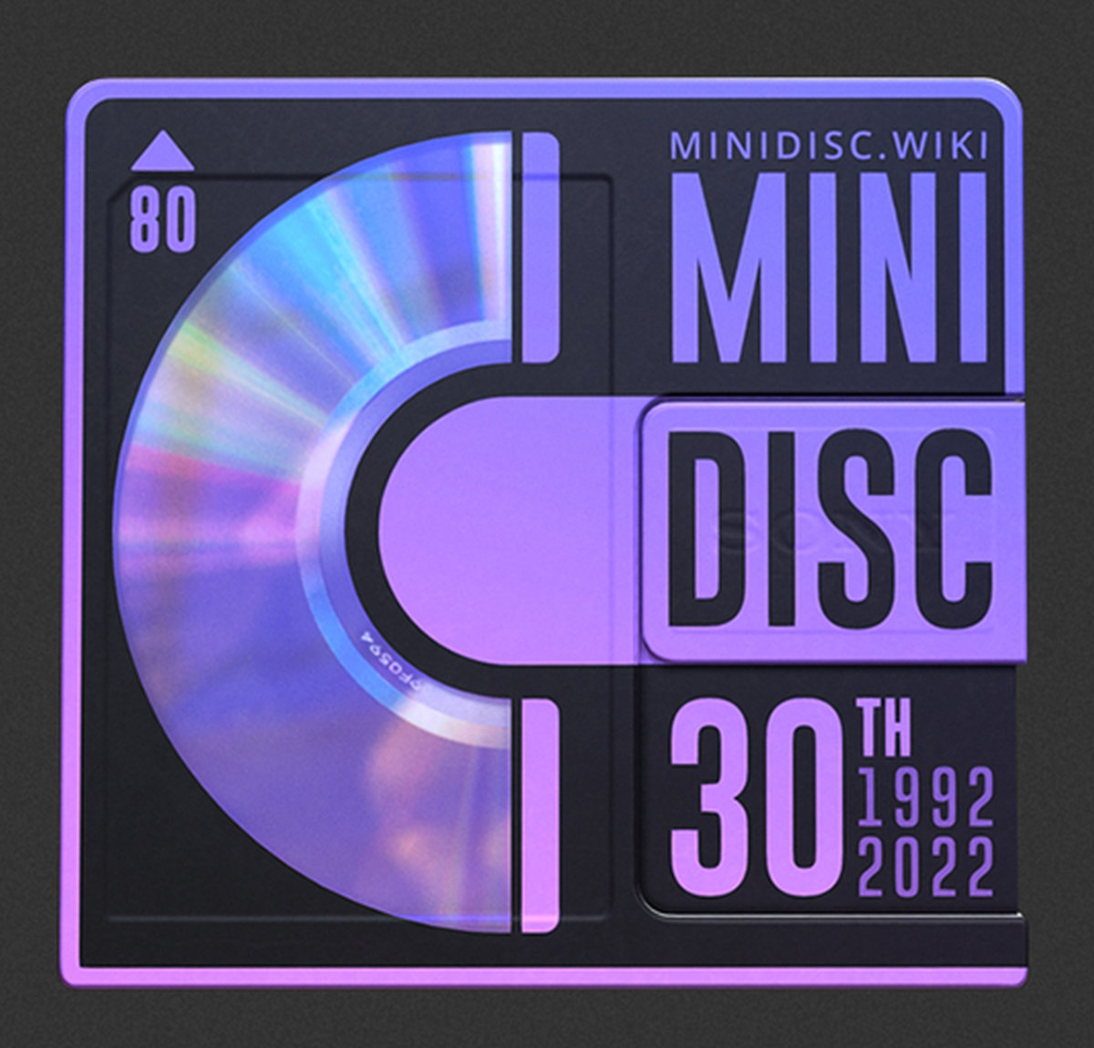 MiniDisc Wiki 30th Anniversary Blank MiniDisc Needlejuice Records