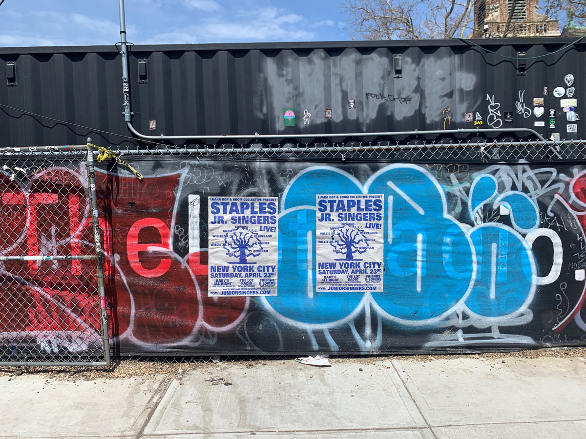 Staples Jr. Singers Poster Staples Jr. Singers