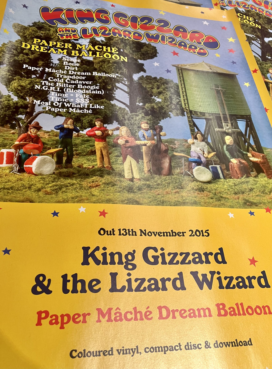 King Gizzard & The Lizard Wizard 'Paper Mâché Dream Balloon' Original