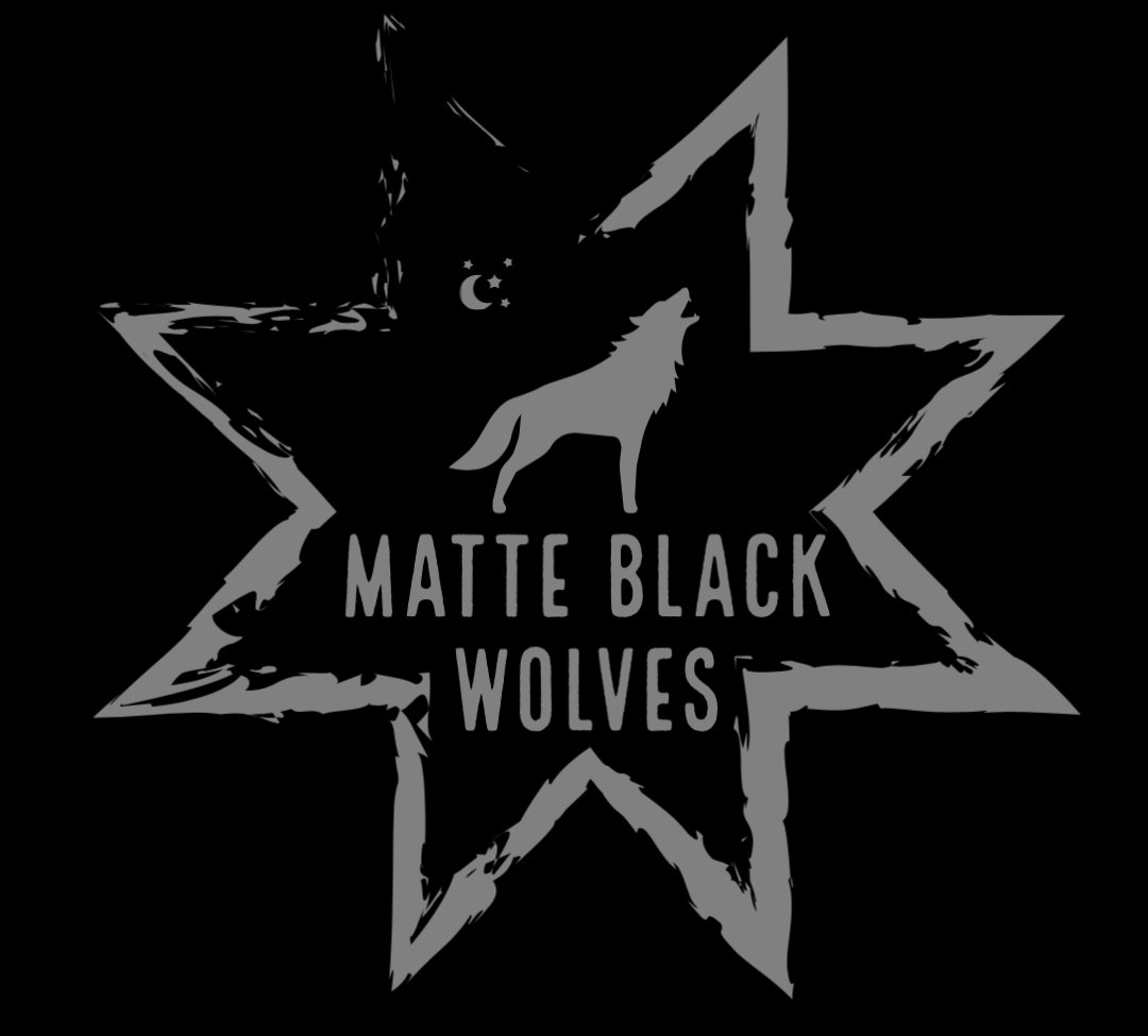 Midnight Frequency Matte Black Wolves