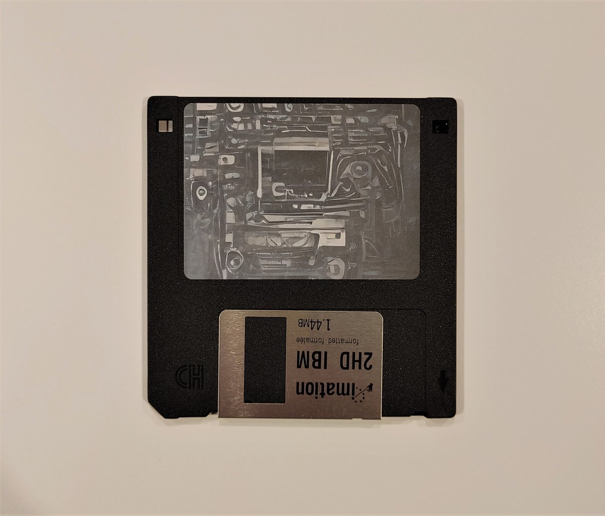 Limited Edition Floppy Disk of Faulty Computer Memories DMP