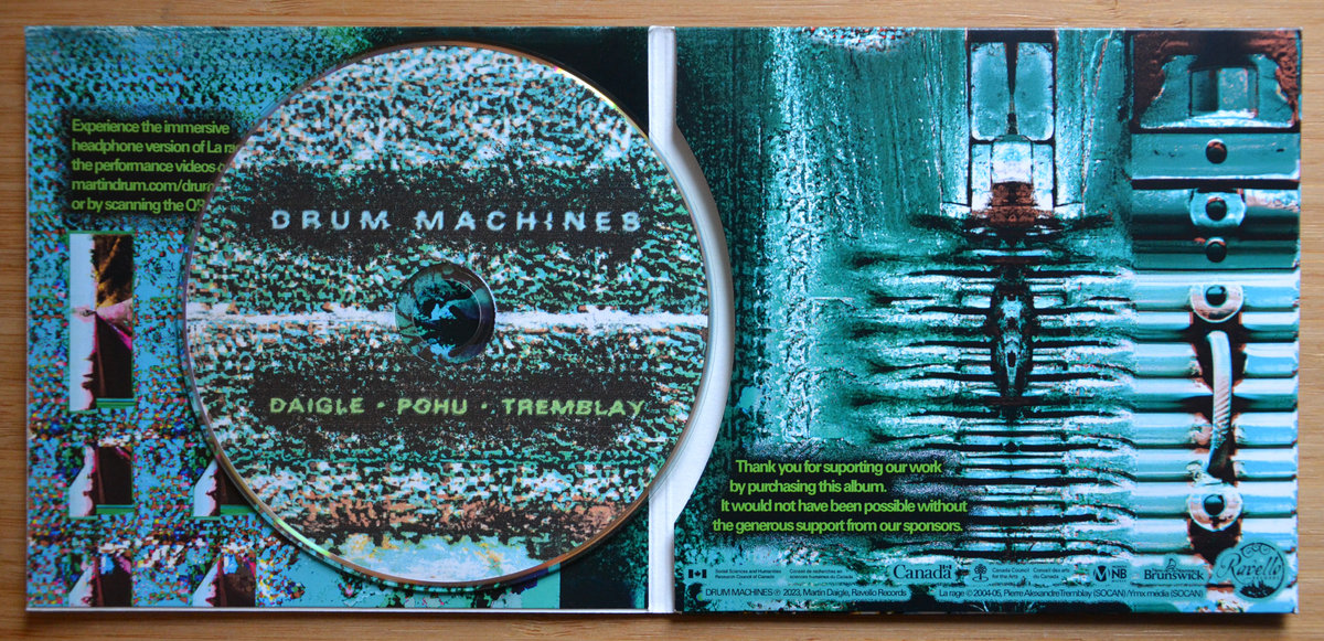 DRUM MACHINES Martin Daigle, Pierre Alexandre Tremblay, Sylvain Pohu