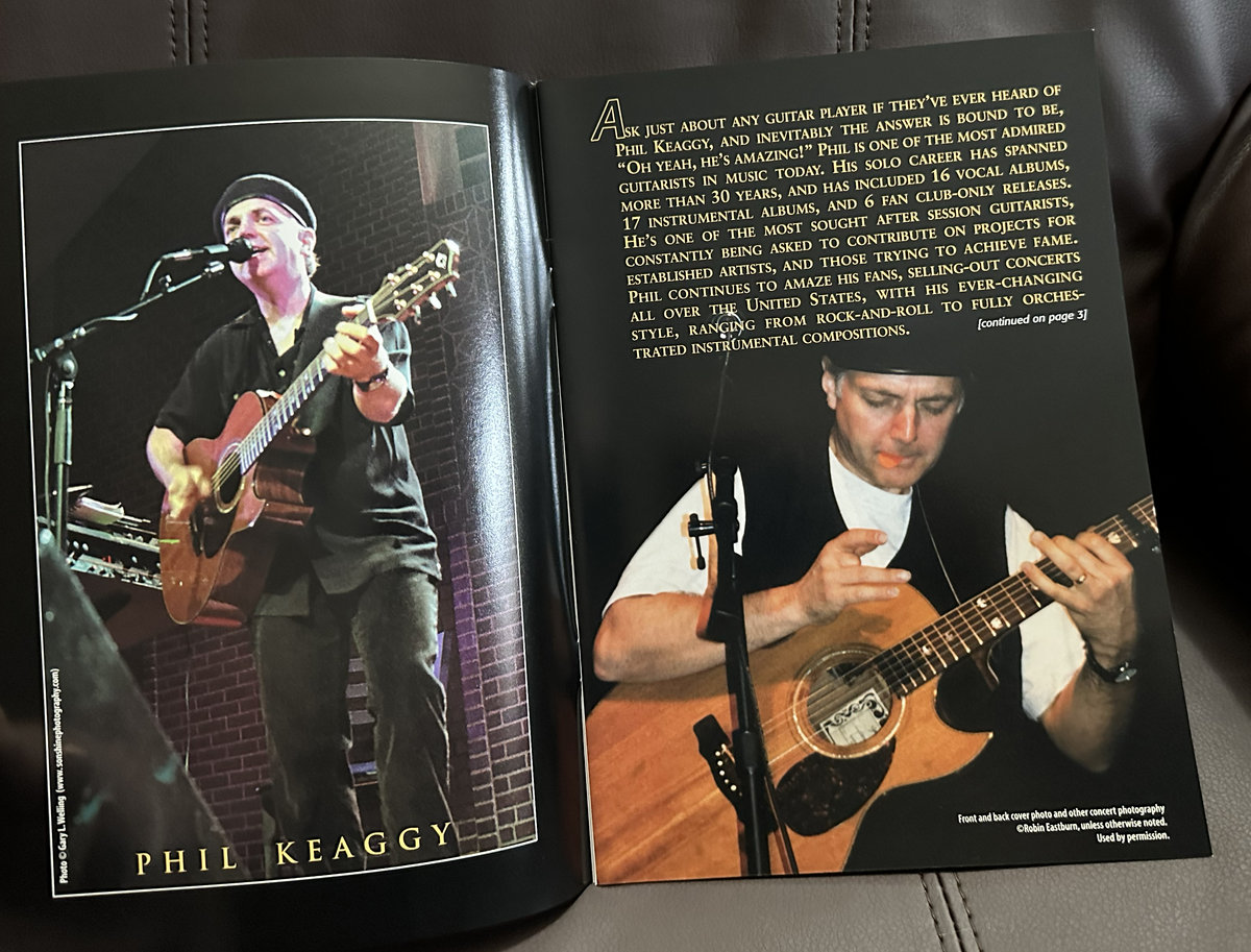 Phil Keaggy Tourbook (2002) Phil Keaggy