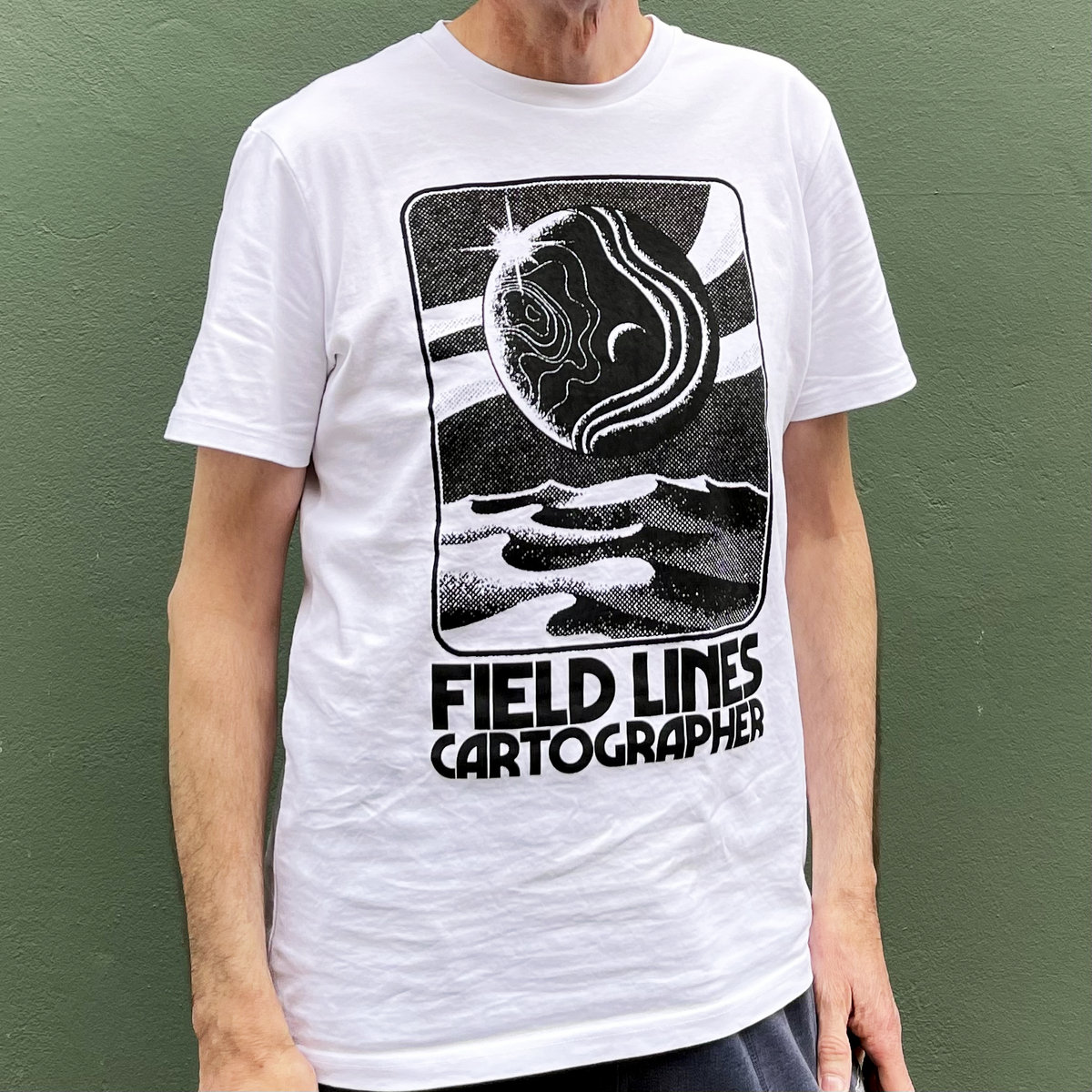 Field Lines Cartographer TShirt Castles In Space