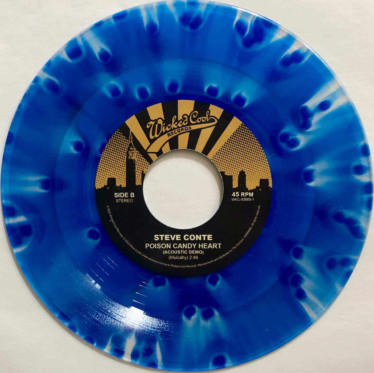 NEW WICKED COOL RECORDS SINGLE "FOURTH OF JULY" (WRITTEN BY STEVE