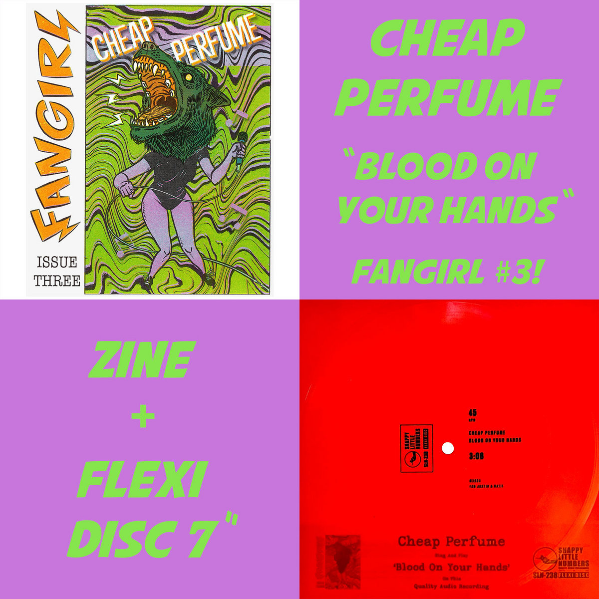 Blood On Your Hands (Single) Cheap Perfume Snappy Little Numbers