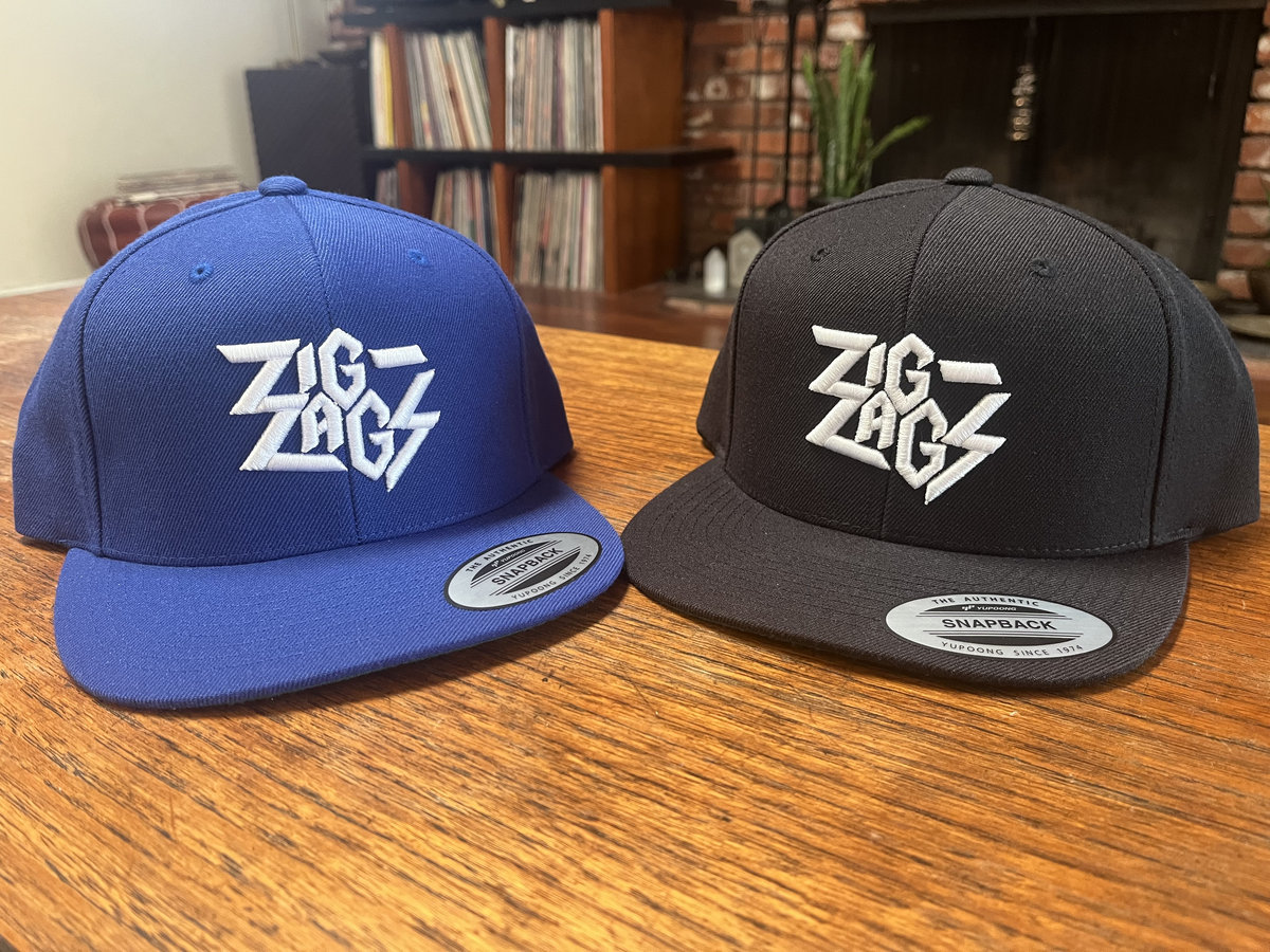 Zig Zags Logo Hat Black Zig Zags