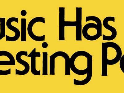 Music Has An Interesting Power" Bumper Sticker | Freak Heat Waves