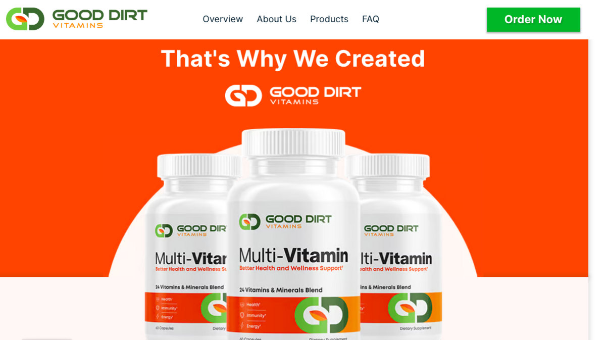 Good Dirt Vitamins Reviews "100 Certified Quality Unbeatable