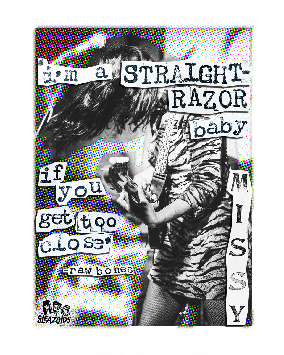 Set of three 8" x 10" Glossy Prints The Sleazoids