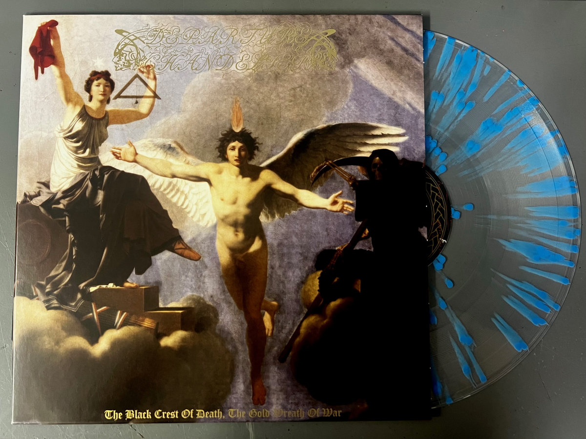 The Black Crest Of Death, The Gold Wreath Of War Departure Chandelier