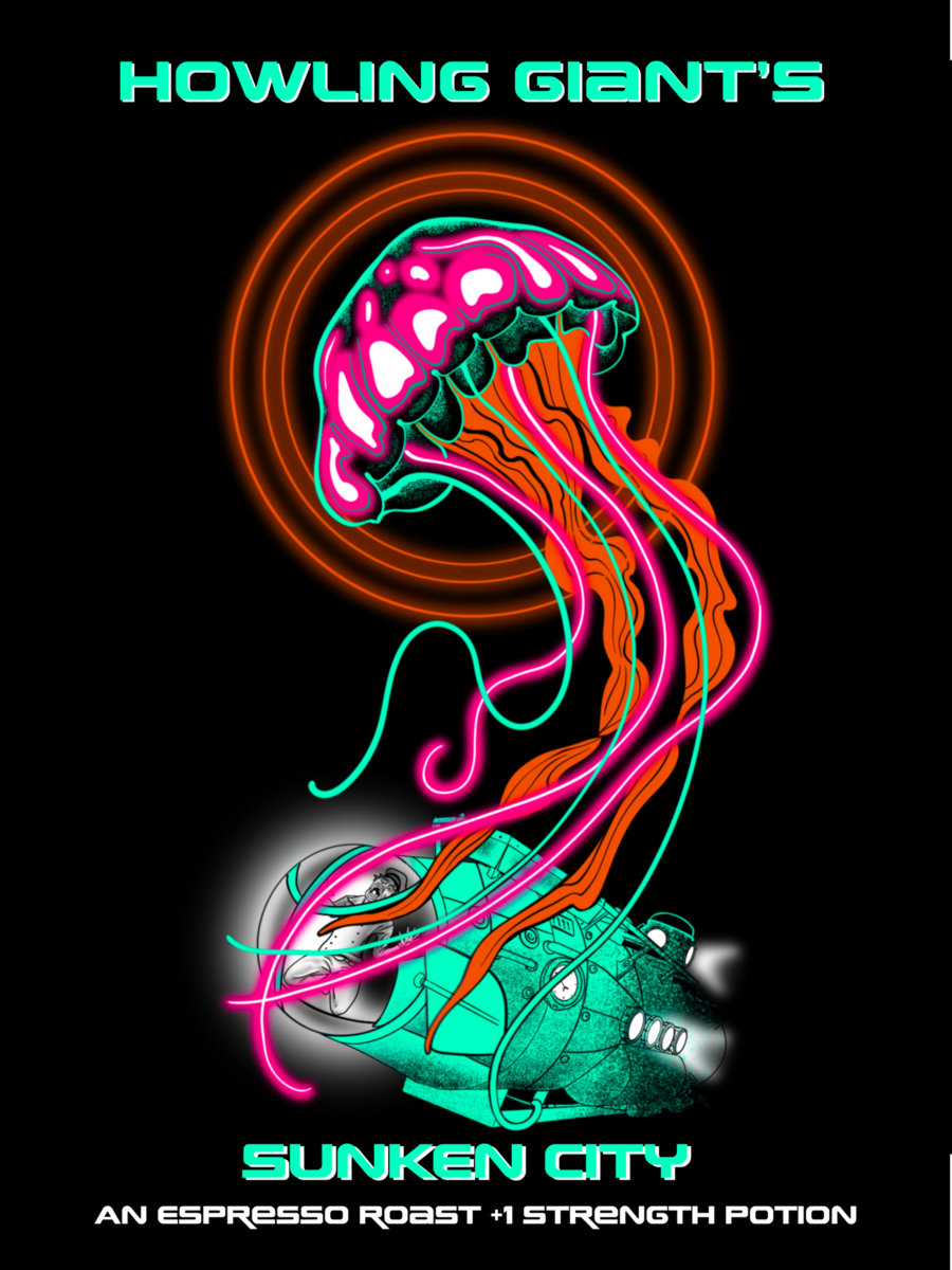 Howling Giant Whole Bean Coffee Espresso Roast Howling Giant