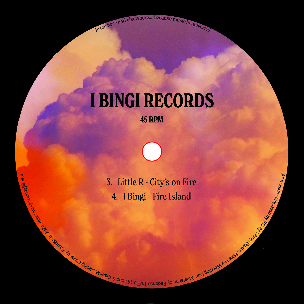 Ten Days / Sax on Fire / City's on Fire / Fire Island Marina P, Guru