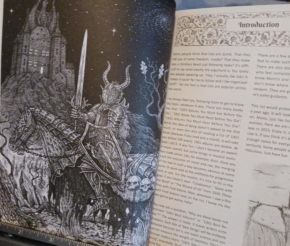 Soft cover "dungeoneer's guide" to one man's top 101 Dungeon Synth