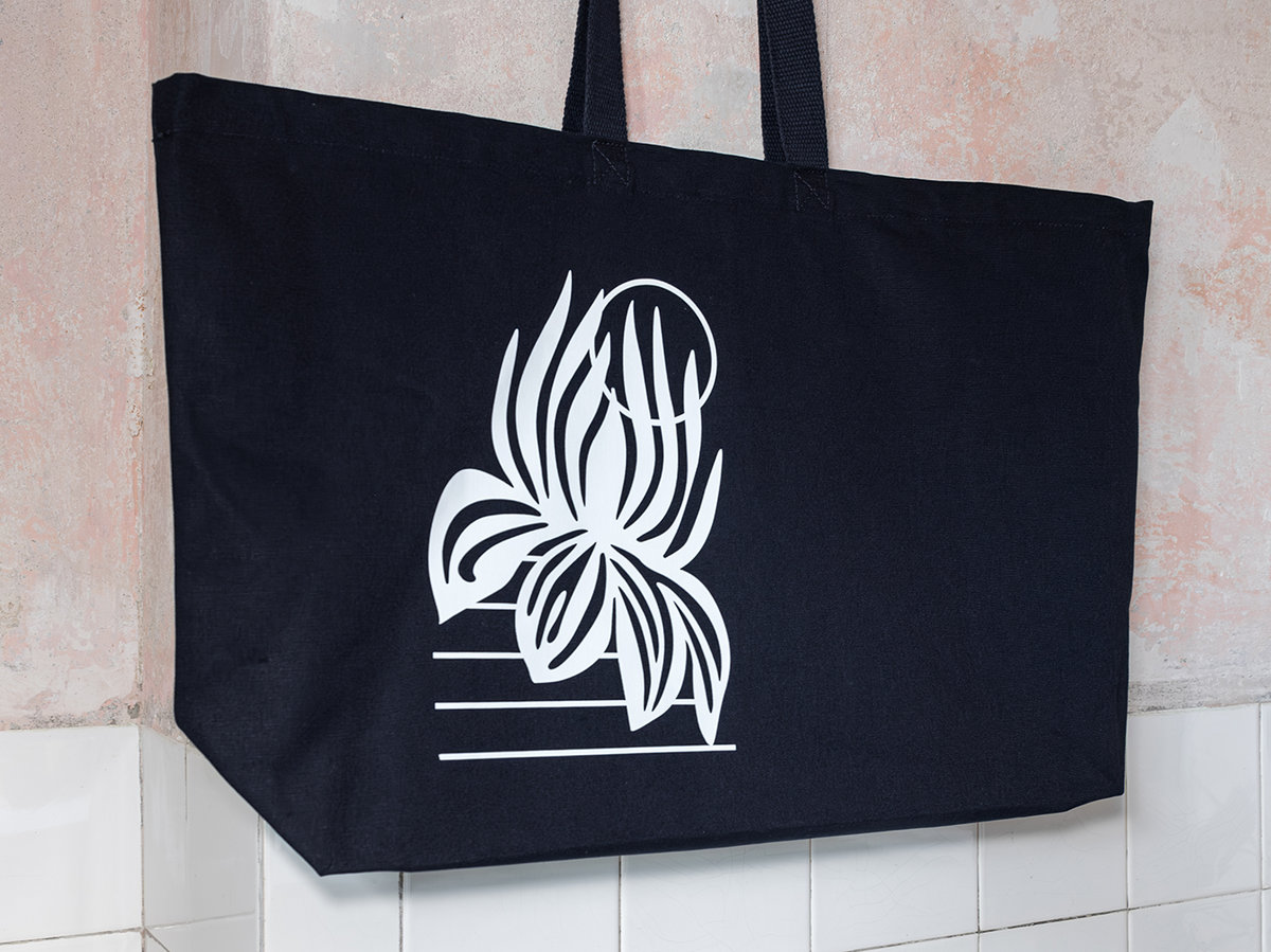 "There Is Nothing You Can See That Is Not A Flower" Oversized Bag