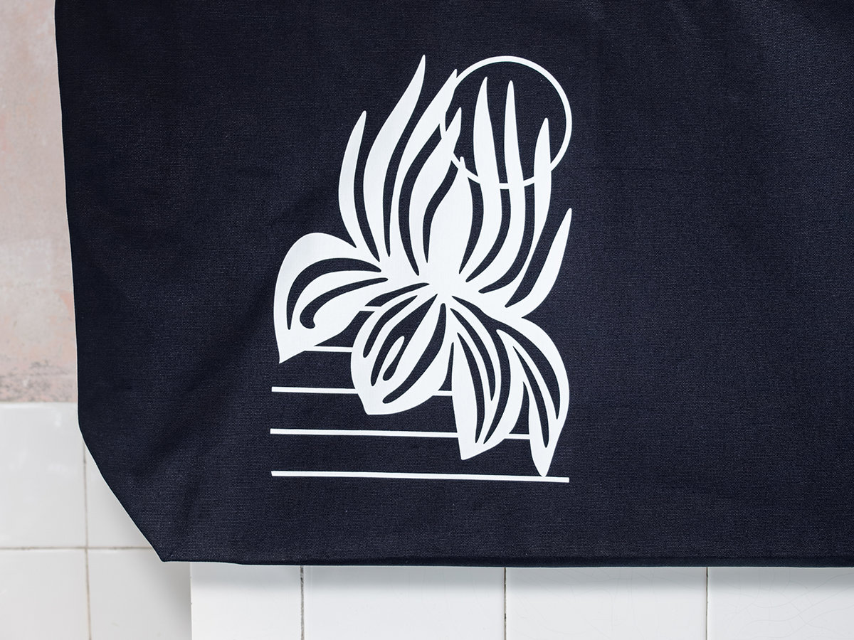 "There Is Nothing You Can See That Is Not A Flower" Oversized Bag