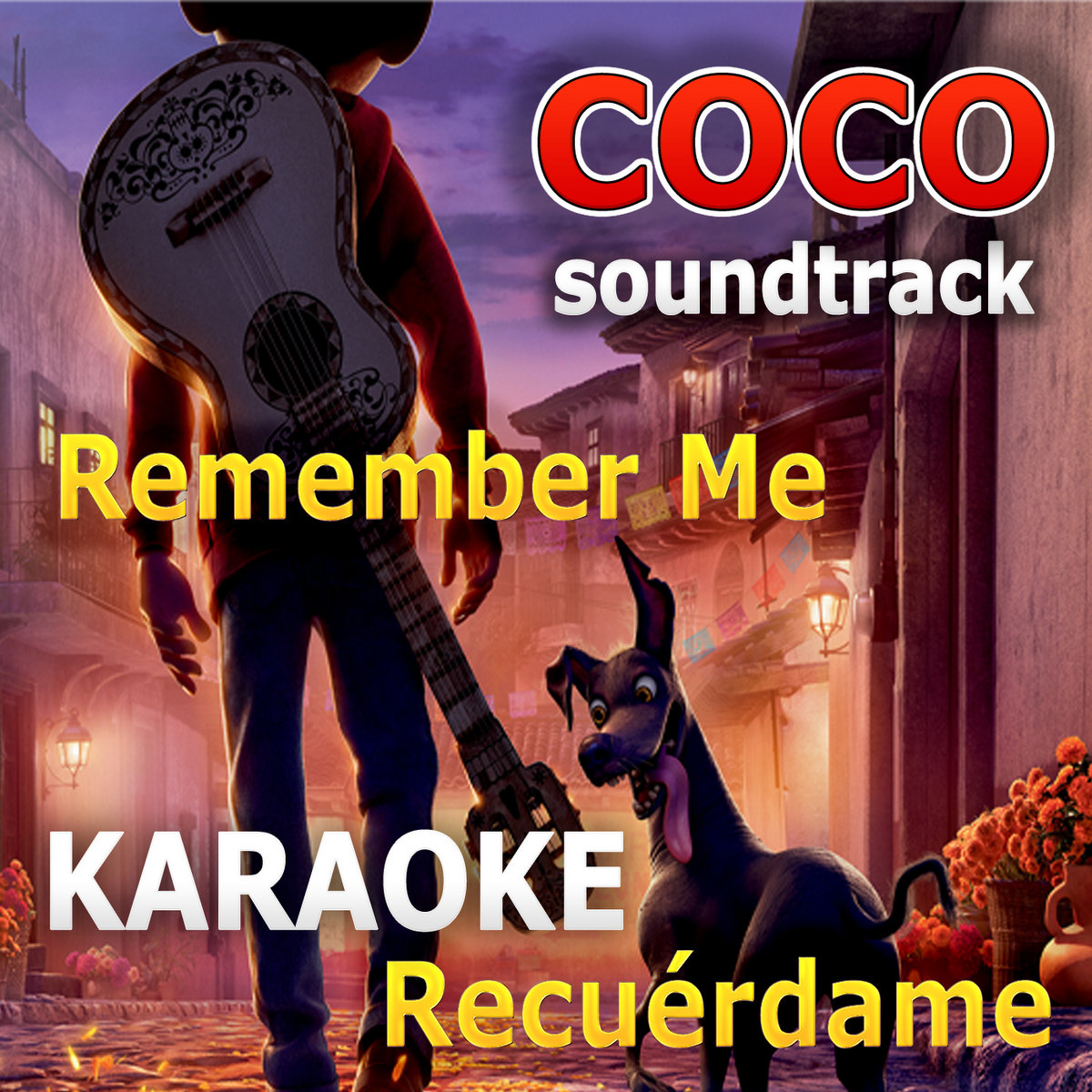 Coco Soundtrack Remember Me (Lullaby) Backing Track Karaoke Prince