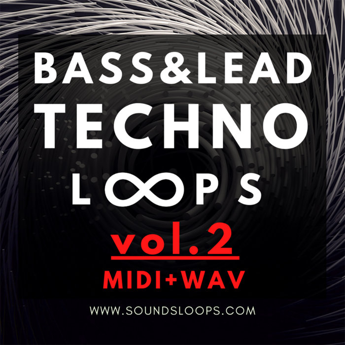 101 Bass & Lead Techno Loops Vol.2 MIDI + WAV (Sample Pack) Hard