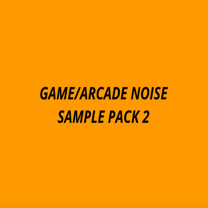 Game/Arcade noise sample pack 2. Studio314