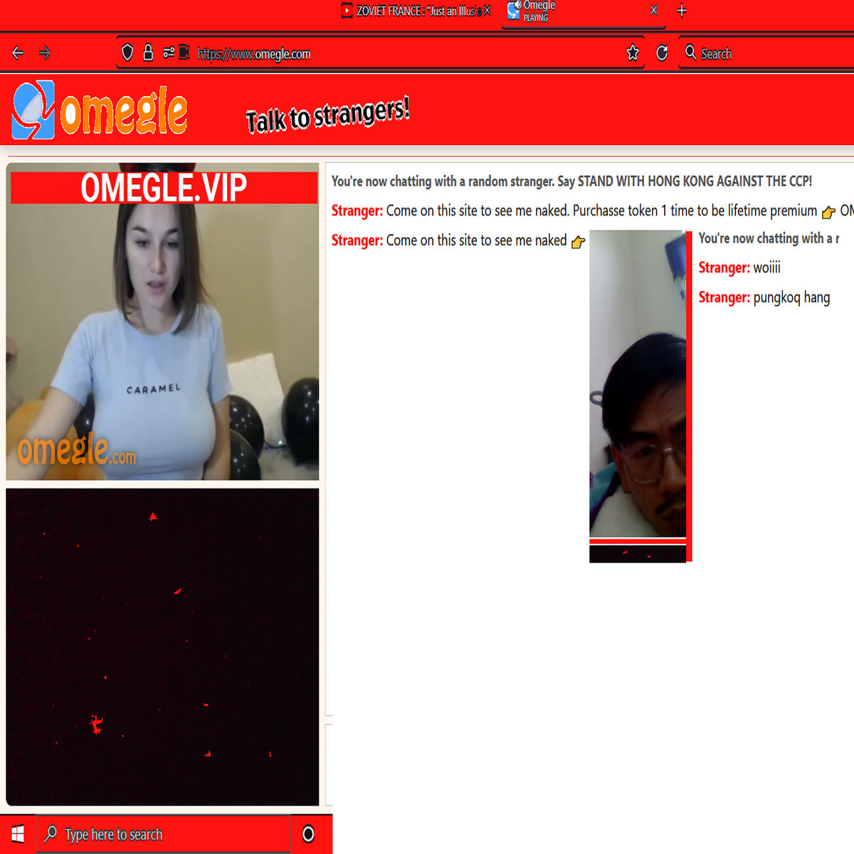 Omegle Last Few Minutes Of 9-7-2021 PST | TCLB
