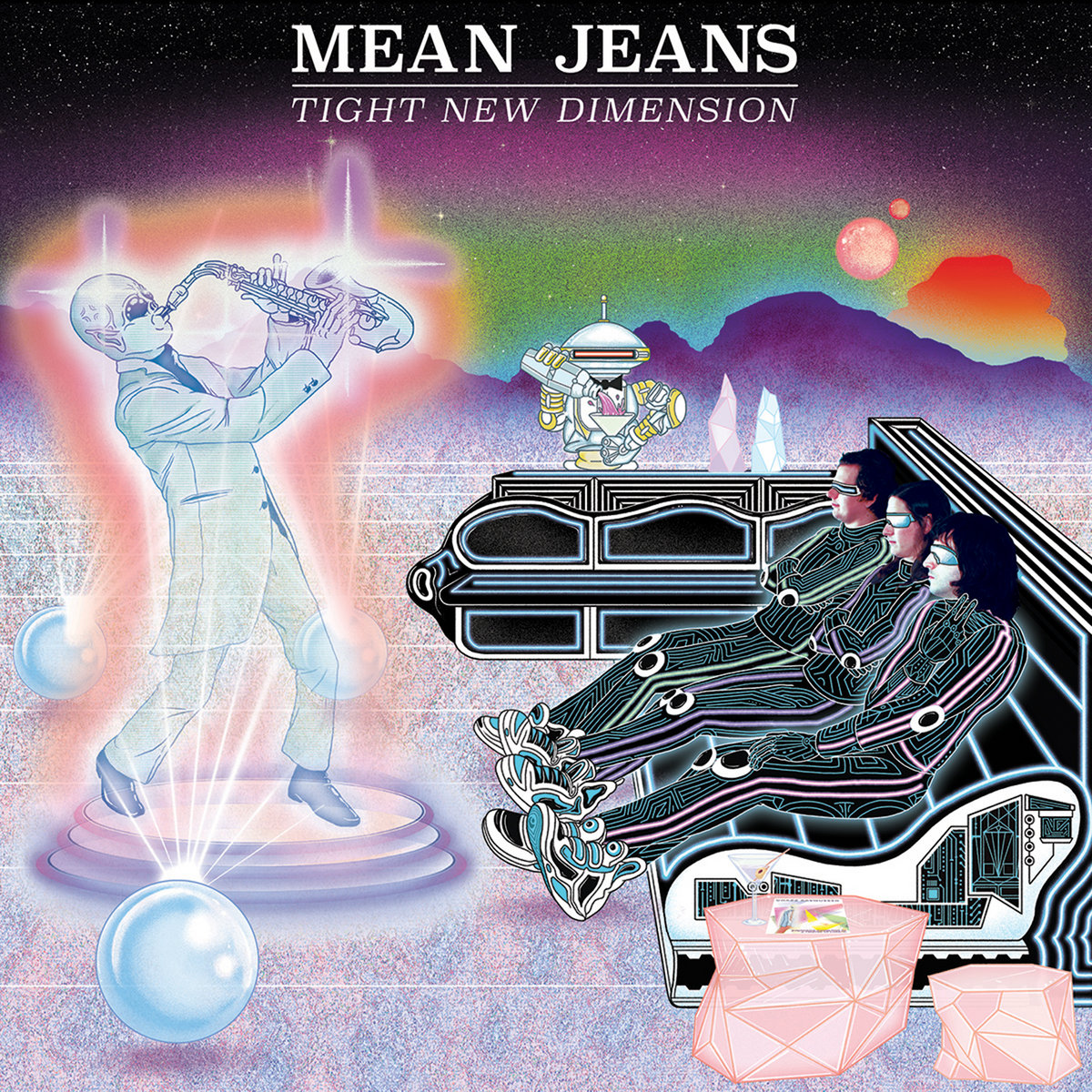 LP Review Mean Jeans Tight New Dimension (Slacker Punk) Still in Rock