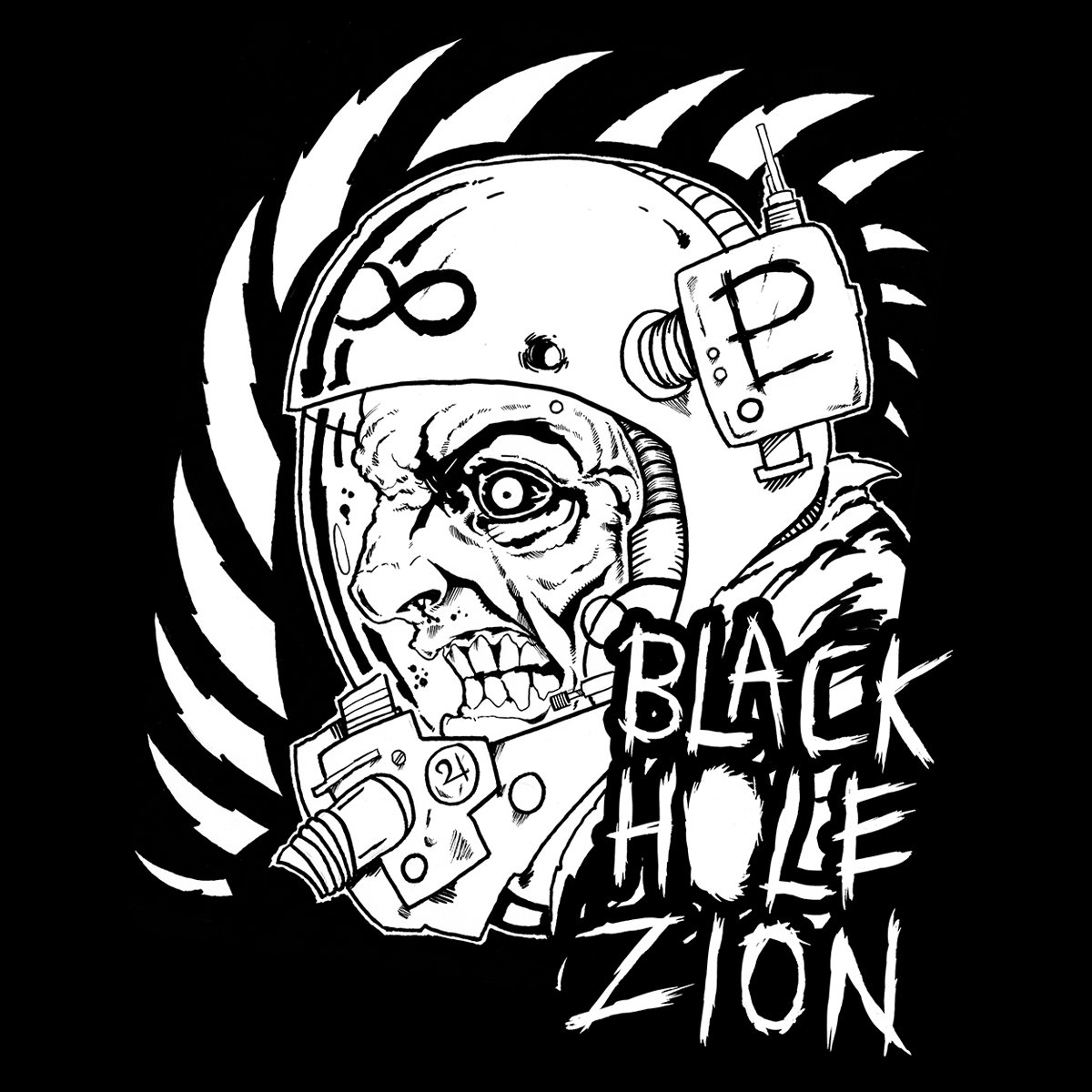 Trapped in the Center of an Unstable Loop Black Hole Zion