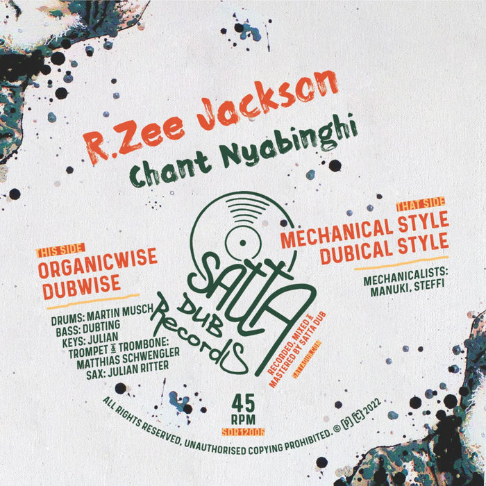 R.Zee Jackson Chant Nyabinghi R.Zee Jackson Satta Dub