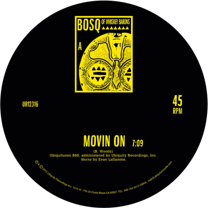 Movin' On b/w Keep Movin' Bosq