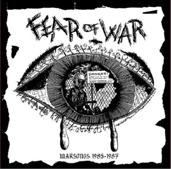 FEAR OF WAR "Warsongs 19851987" LP (NR001) Nausea Records
