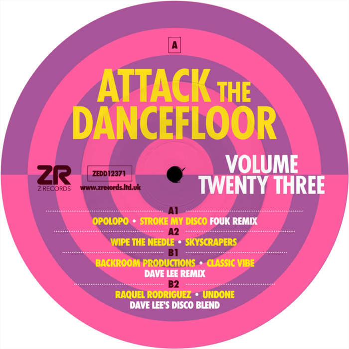 Attack The Dancefloor Vol.23 Various Artists Z Records