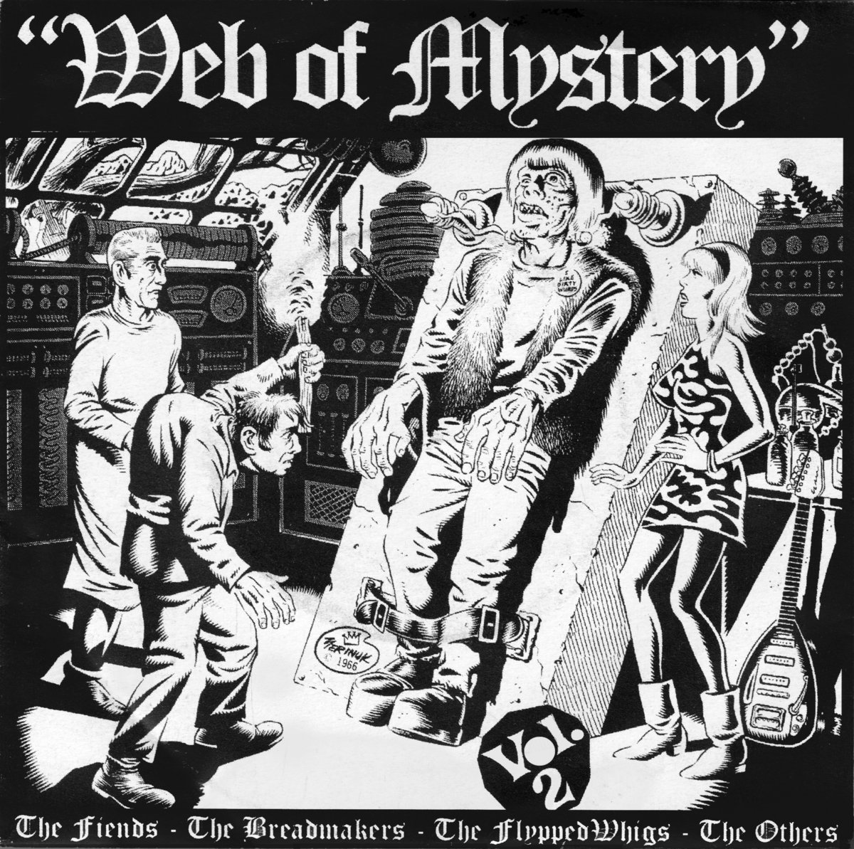 V/A "A WEB OF MYSTERY!" Vol. 2 MISTY LANE MUSIC