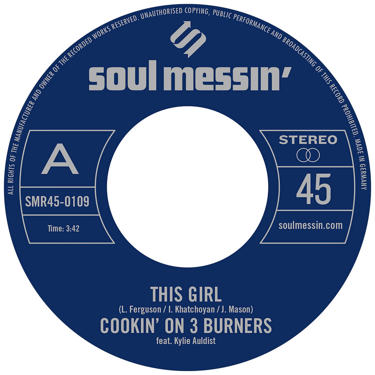Cookin' on 3 Burners vs Kungs This Girl Original Maille
