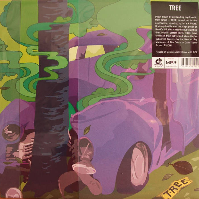 TREE TREE 12" LP German (Poster) Release TREE (band) להקת