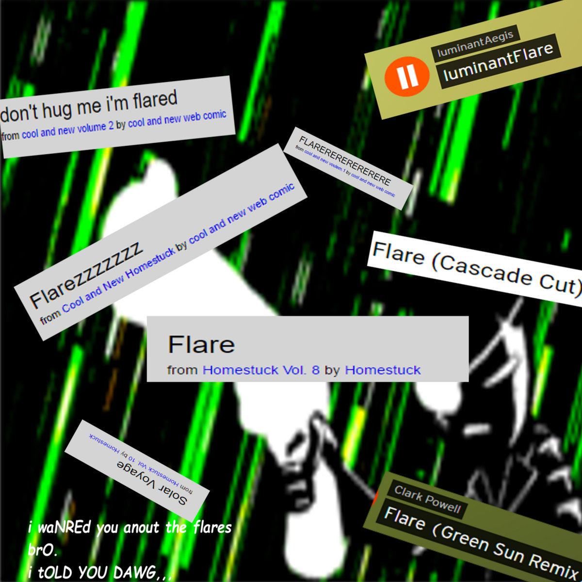 Flare shoved through a percussion soundfont Cool and New Music Team